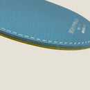 [French calf] <br>coaster<br>color: Gene Blue