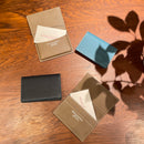 [French calf] <br>Through gachi card case<br>color: Tope