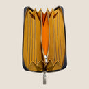 [Ai dyed crocodile] <br>Round zip long <Standard>
