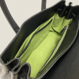 [Shrink leather]<br>Voyage M bag<br>color: black