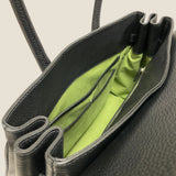 [Shrink leather]<br>Voyage L bag<br>color: black
