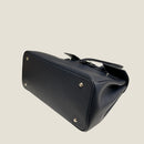 [Shrink leather]<br>Voyage L bag<br>color: Navy
