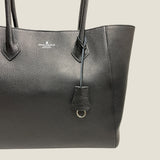 [Shrink leather]<br>tuti tote bag<br>color: black
