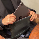 [French calf] <br>ultima shoulder<br>color: navy