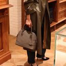 [Shrink leather] <br>Round shoulder<br>Color: etangle
