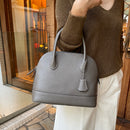 [Shrink leather] <br>Round shoulder<br>Color: etangle