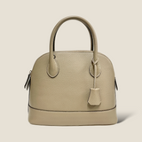 [Shrink leather] <br>round shoulders<br>color: taupe