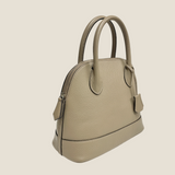 [Shrink leather] <br>round shoulders<br>color: taupe