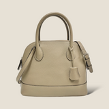 [Shrink leather] <br>round shoulders<br>color: taupe