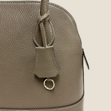 [Shrink leather] <br>round shoulders<br>color: ethane gray