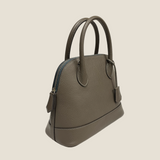 [Shrink leather] <br>round shoulders<br>color: ethane gray