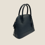 [Shrink leather] <br>round shoulders<br>color: navy