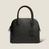 [Shrink leather] <br>round shoulders<br>color: black
