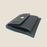 [Yamato] <br>mini snap wallet<br>color: navy<br>[Made to order]