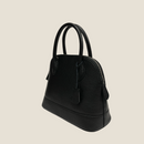 [Shrink leather] <br>Round shoulder<br>color: Black