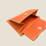[Yamato] <br>mini snap wallet<br>color: orange<br>[Made to order]