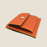 [Yamato] <br>mini snap wallet<br>color: orange<br>[Made to order]