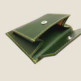 [Yamato] <br>mini snap wallet<br>color: tartan green<br>[Made to order]