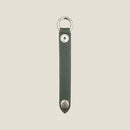 [French calf] <br>key ring<br>Color: Dark green