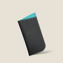 [French calf] <br>Glasses case<br>color: Navy