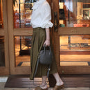 [シュリンクレザー]<br>ポストマンミニショルダー<br>color：エタングレー