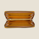 [Persimmon astringent dyeing] <br>Round zip long <Standard>