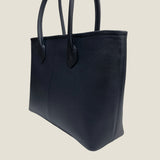 [フレンチカーフ] <br>ロワイヤルMトートバッグ<br>color：オールネイビー