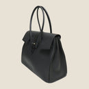 [トリヨンラグーン×クロコダイル]<br>ヴォヤージュLバッグ<br>color：ブラック<br>【５月下旬入荷予定】