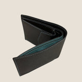 [French calf]<br>international wallet<br>color: dark brown