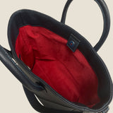 [Taurillon Lagoon]<br>parnet tote bag<br>color: navy