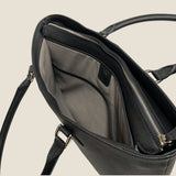 [French calf] <br>palest tote bag<br>color: black