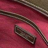 [French calf] <br>Royal M tote bag<br>color: dark brown