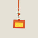 [French calf] <br>ID strap on both sides  <br>color: Orange