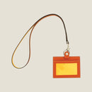 [French calf] <br>ID strap on both sides  <br>color: Orange
