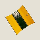 [Yamato] <br>triple key case<br>color: tartan green<br>[Made to order]