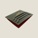 [French calf] <br>Card & slit<br>Color: Dark green