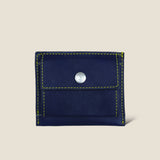 [Indigo dyeing] <br>mini snap wallet