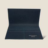 [French calf] <br>long wallet<br>color: navy<br>[Made to order]