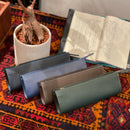 [French calf]<br>Zipper pen case<br>color: Navy<br>[Scheduled to be in stock in mid -December]