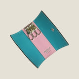 [French calf] <br>triple key case<br>color: mauve pink