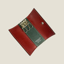 [French calf] <br>Triple key case<br>Color: Dark green