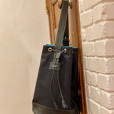 [Rich French]<br>one shoulder backpack<br>color: navy