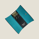 [French calf] <br>Triple key case<br>color: Navy