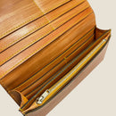 [Persimmon astringent dyeing] <br>Sasamachi wallet