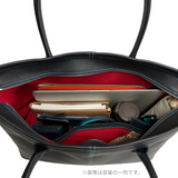 [French calf] <br>Royale L tote bag<br>color: black<br>[Made to order]