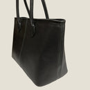 [French calf] <br>Large tote bag<br>color: Black