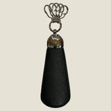 [French calf] <br>shoehorn<br>color: black