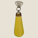 [French calf] <br>shoehorn<br>color: yellow