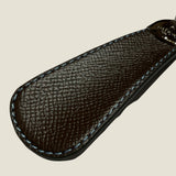 [French calf] <br>shoehorn<br>color: dark brown