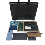 [French calf] <br>Bercy tote bag<br>color: black